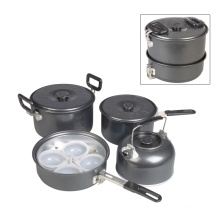 Aluminum Camping Cookerware Set Cl2c-Dt1911-7